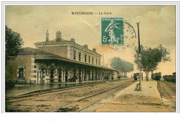 42.MONTBRISSON.LA GARE.CP TOILEE - Montbrison