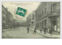 42.LE CHAMBON FEUGEROLLES.AVENUE DE LA GARE - Le Chambon Feugerolles