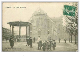 42.FIRMINY.EGLISE ET KIOSQUE - Firminy