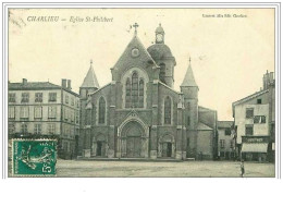 42.CHARLIEU.EGLISE ST PHILIBERT.GRAND BAZAR PARISIEN - Charlieu