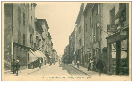 42. N°37232 . Rive De Gier . Rue De Lyon - Rive De Gier