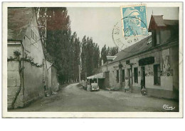 41.SAINT RIMAY.n°59.ROUTE DE LA GARE ET CAFE SOURIAU.CPSM - Autres & Non Classés