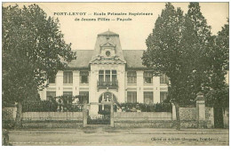 41.PONT-LEVOY.n°25566.ECOLE PRIMAIRE SUPERIEURE DE JEUNES FILLES.FACADE - Autres & Non Classés