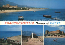 72111137 Kreta Crete Fragcocastello Teilansichten  - Griechenland