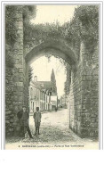 44.GUERANDE.PORTE ET RUE VANNETAISE - Guérande