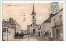 44.DERVAL.ROUTE DE RENNES.L'EGLISE. - Derval