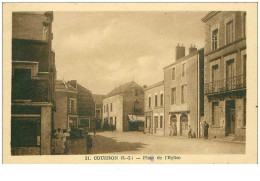 44.COUERON.n°12655.PLACE DE L'EGLISE - Autres & Non Classés