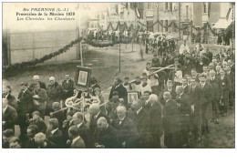 44 . N° 43232 . Ste Pazanne . Procession De La Mission 1928 . Les Choristes Les Chanteurs - Autres & Non Classés