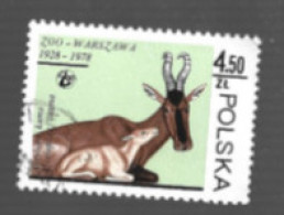 POLONIA (POLAND) - SG 2583 - 1978  WARSZAWY ZOO: ANIMALS   - USED° - Gebruikt