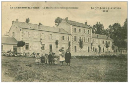 43.LE CHAMBON DE TENCE.n°19.LA MAIRIE ET LE GROUPE SCOLAIRE - Sonstige & Ohne Zuordnung