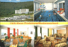 72111115 Schmallenberg VdK Haus Fredeburg Hallenbad Gast Und Aufenthaltsraum Sch - Schmallenberg