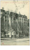 42.SAINT-ETIENNE.n°5.PLACE DE L'HOTEL DE VILLE.CATASTROPHE DU 20 MARS 1907.RARE.PLIE - Saint Etienne