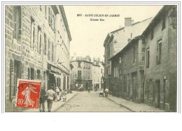 42.SAINT JULIEN EN JARRET.GRANDE RUE - Autres & Non Classés