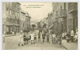 42.RIVE DE GIER.RUE DE LA REPUBLIQUE - Rive De Gier