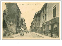 42.RIVE DE GIER.RUE DE LYON.TABAC 400 POUDRES.PLIES - Rive De Gier