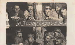 AK Foto 10 Drückeberger - Deutsche Soldaten - Humor - Sachsengrund 1917 (69647) - Guerra 1914-18