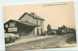 44.VIEILLEVIGNE.LA GARE.TRAIN - Autres & Non Classés