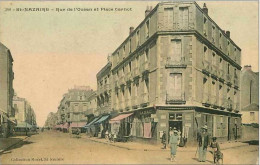 44.ST NAZAIRE.RUE DE L'OCEAN ET PLACE CARNOT - Sonstige & Ohne Zuordnung