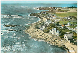 44.PIRIAC SUR MER.n°27287.POINTE DE LA MINE ET DU CASTELLI.VUE AERIENNE.CPSM. - Piriac Sur Mer