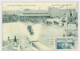 44.NANTES.EXPOSITION DE NANTES 1904.WATER TOBOGGAN.AU BAS DE LA RAMPE - Nantes