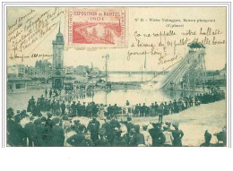 44.NANTES.EXPOSITION 1904.WATER TOBOGGAN.BATEAU PLONGEANT (2eme PHASE) - Nantes