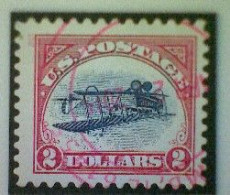 United States, Scott #4806a, Used(o), 2013, Inverted Jenny, Single, $2, Blue, Black, And Red - Gebraucht