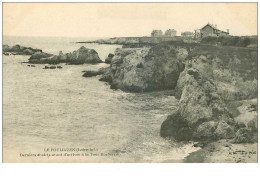 44.LE POULIGUEN.n°30384.DERNIERS CHALETS AVANT D'ARRIVER A LA TOUR ROCHEREAU - Le Pouliguen