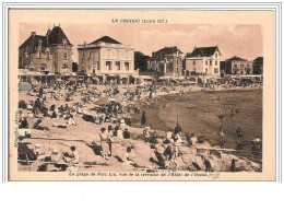 44.LE CROISIC.LA PLAGE DE PORT LIN,VUE DE LA TERRASSE DE L&acute HOTEL DE L&acute OCEAN - Le Croisic