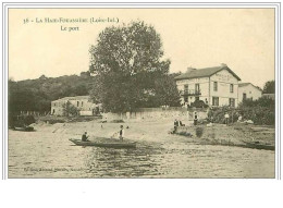 44.LA HAIE FOUASSIERE.LE PORT.RESTAURANT DES COTEAUX OLLIVIER - Autres & Non Classés