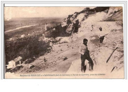 47.ENVIRONS DE TONNCINS ET D'AIGUILLON.VUE DE LA CARRIERE, PRISE DES COTEAUX - Other & Unclassified