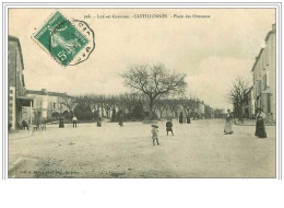 47.CASTILLONNES.PLACE DES ORMEAUX.MANQUES - Autres & Non Classés