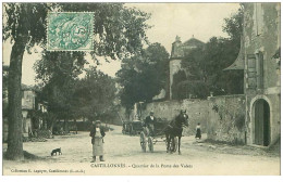 47.CASTILLONNES.n°22689.QUARTIER DE LA PORTE DES VALETS - Autres & Non Classés