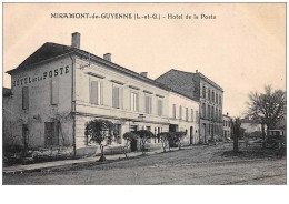 47 . N° 44973 . Miramont De Guyenne.hotel De La Poste - Autres & Non Classés