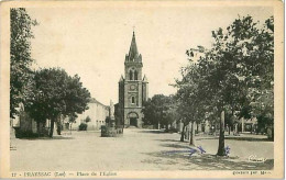 46.PRAYSSAC.PLACE DE L'EGLISE - Sonstige & Ohne Zuordnung