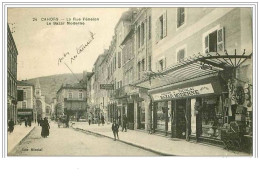 46.CAHORS.LA RUE FENELON.LE BAZAR MODERNE.L MAURY CH DENTISTE.PLIE - Cahors