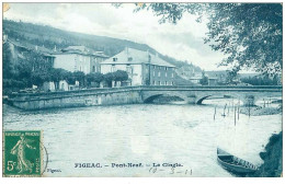 46 . N°37770.figeac.pont Neuf.la Cingle - Figeac