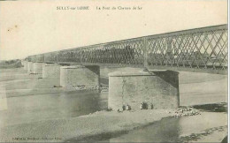 45.SULLY SUR LOIRE.LE PONT DU CHEMIN DE FER - Sully Sur Loire