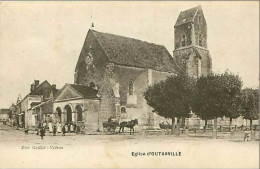 45.OUTARVILLE.EGLISE D'OUTARVILLE.HOTEL DU LOIRET - Autres & Non Classés