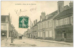 45.LADON.n°6.RUE DE LA MAIRIE.CAFE DE LA PLACE MICHOU-GRAINETIER.POMPE A EAU - Autres & Non Classés