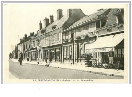 45.LA FERTE SAINT AUBIN.LA GRANDE RUE.CAFE DU COMMERCE - La Ferte Saint Aubin