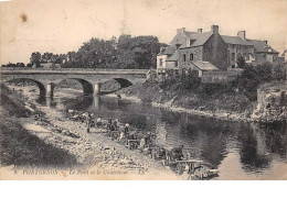 50 . N° 201272  .  PONTORSON  .  LE PONT ET LE COUESNON - Pontorson