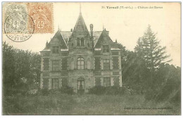 49.VERNOIL.n°59.CHATEAU DES BARRES - Other & Unclassified
