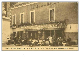 49.SAINT FLORENT LE VIEIL.HOTEL RESTAURANT DE LA BOULE D'OR.TEL N°2.LA TERRASSE - Autres & Non Classés