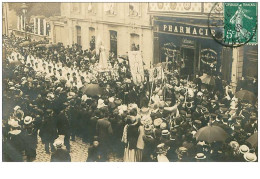 49.ANGERS.n°11613.FETE DE GYMNASTIQUE 1909.CP PHOTO - Angers