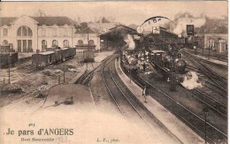 49.ANGERS.JE PARS D&acute ANGERS.BON SOUVENIR.TRAINS. - Angers