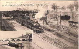 49.ANGERS.JE PARS D'ANGERS.BON SOUVENIR. - Angers