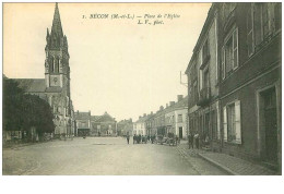 49 . N° 41439 . Bécon.place De L Eglise - Autres & Non Classés