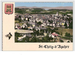 48.ST-CHELY-D&acute APCHER.VUE GENERALE. - Saint Chely D'Apcher