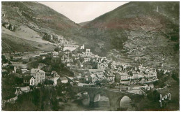 48 .n°39695 . Sainte Enimie.vue Generale.cpsm 14 X 9 Cm . - Autres & Non Classés