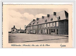 50.VILLEBAUDON.UN COIN DE LA PLACE.CPSM. - Sonstige & Ohne Zuordnung